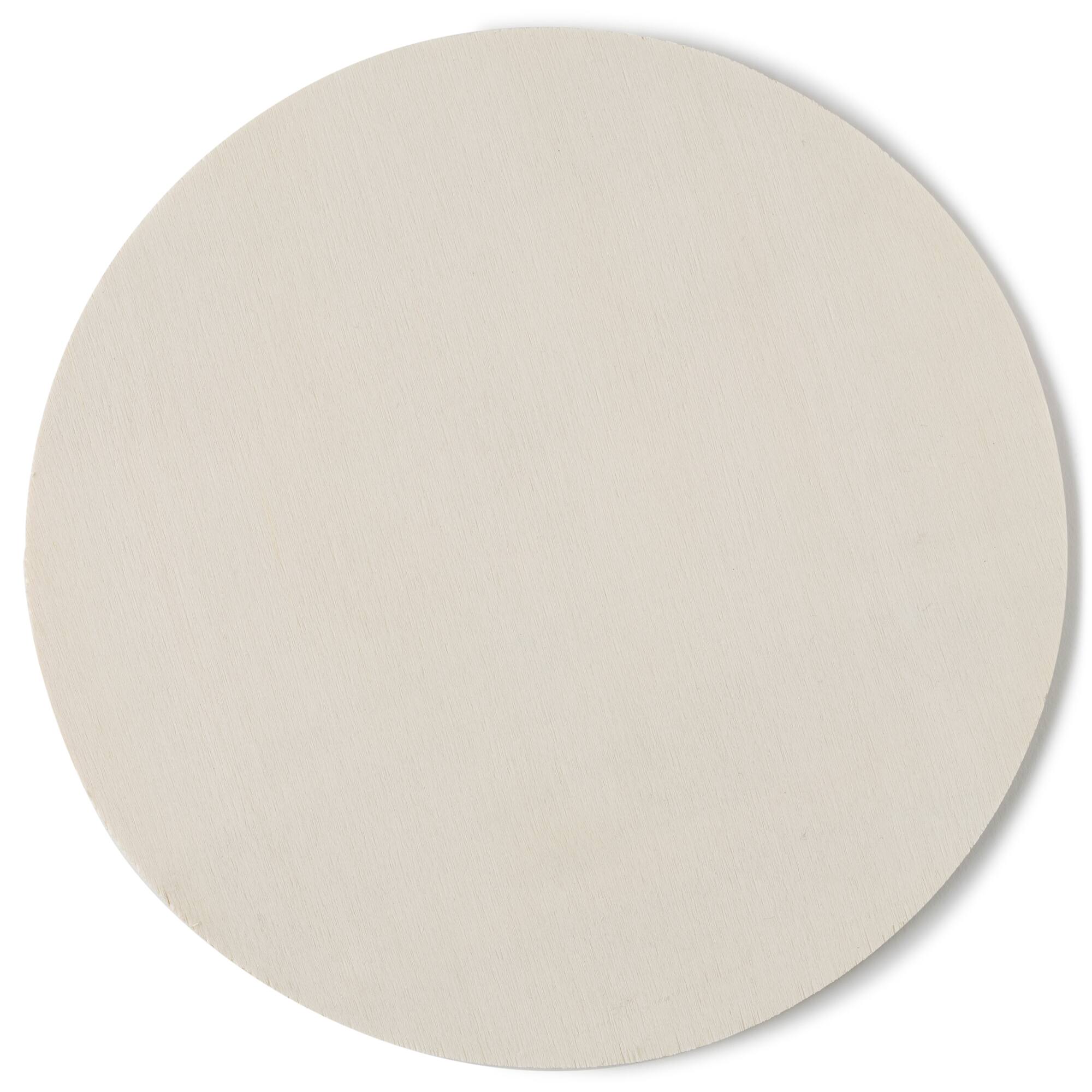 12 Pack: 6.5" Wood Circle by Make Market®